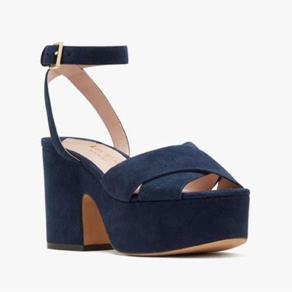 Kate Spade Navy Platform Sandals